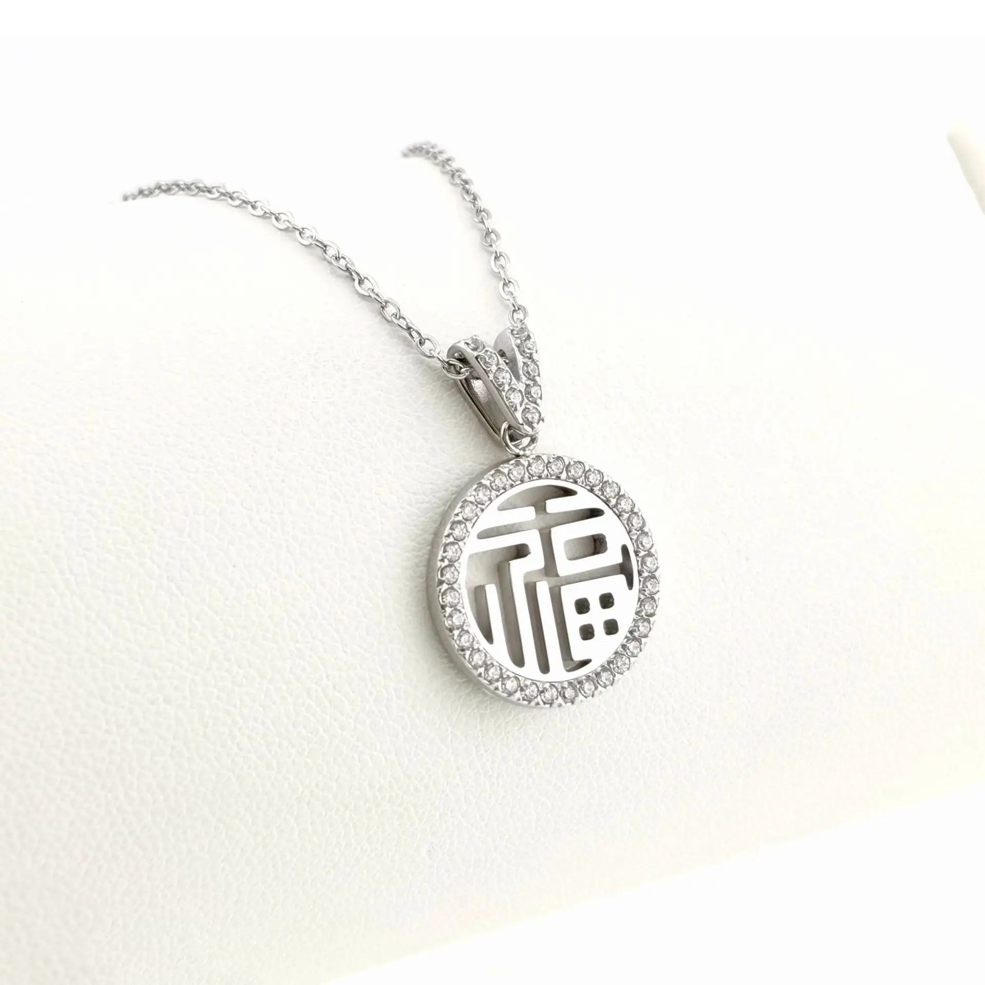 Titanium Steel Blessing Necklace Set 2024 New - Image 7