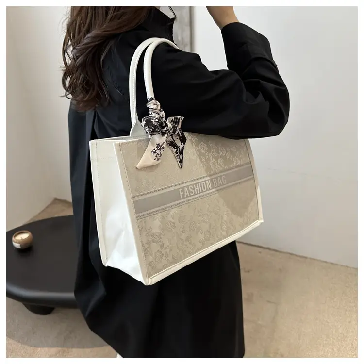 Women's Black Embroidered Crossbody Bag with Bow — feature 16