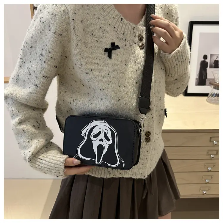 Korean Style Cartoon Shoulder Bag Women 2024 Autumn - Image 7