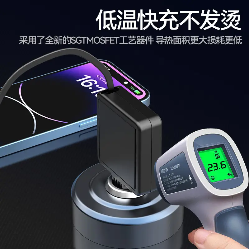 New Telescopic Car Charger 12V-24V Fast Charging TYPE-C - Image 4