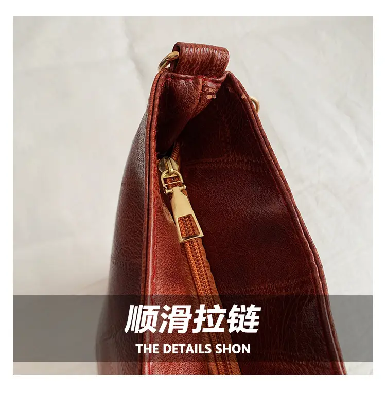 Women's 2024 Shoulder Bag Brown Leather Crossbody — feature 10