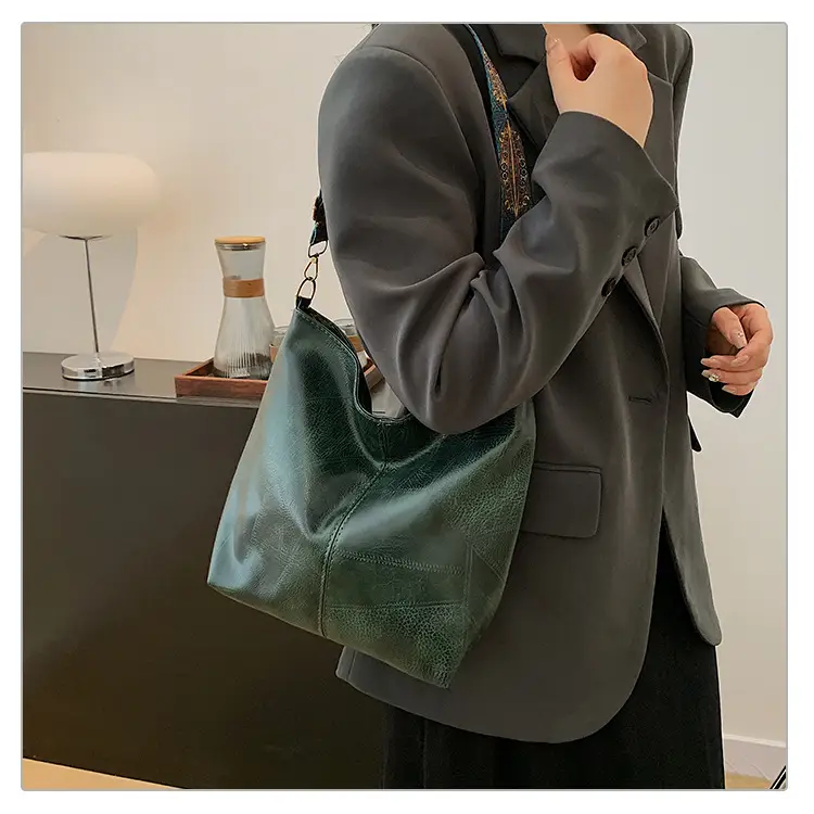Women's 2024 Shoulder Bag Brown Leather Crossbody — feature 23
