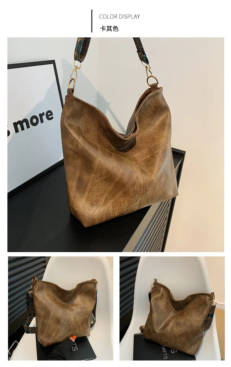 Women's 2024 Shoulder Bag Brown Leather Crossbody — feature 30