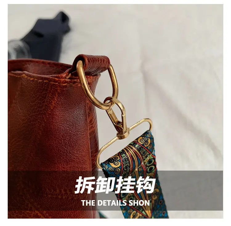 Women's 2024 Shoulder Bag Brown Leather Crossbody — feature 8