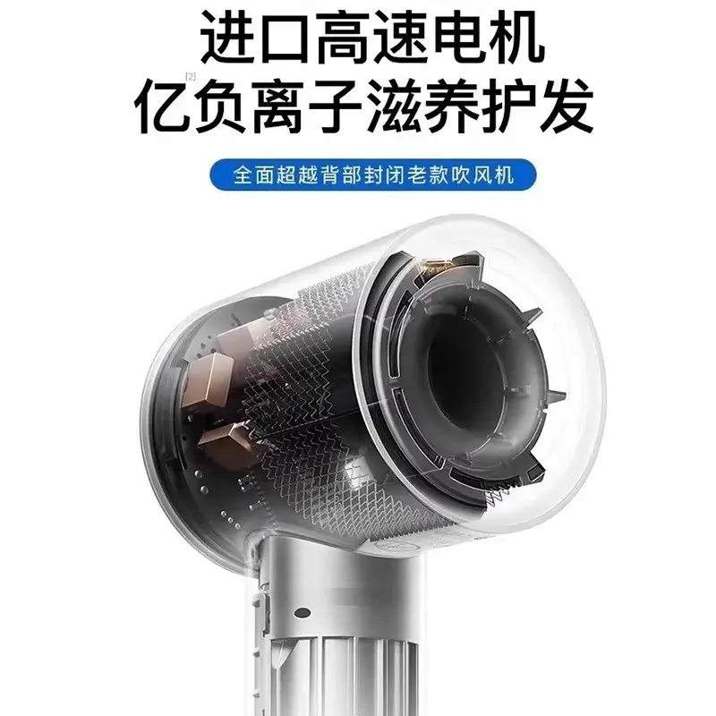 Huaqiangbei High-Speed Leafless Hair Dryer with Strong Wind & Negative Ion Technology - Image 9