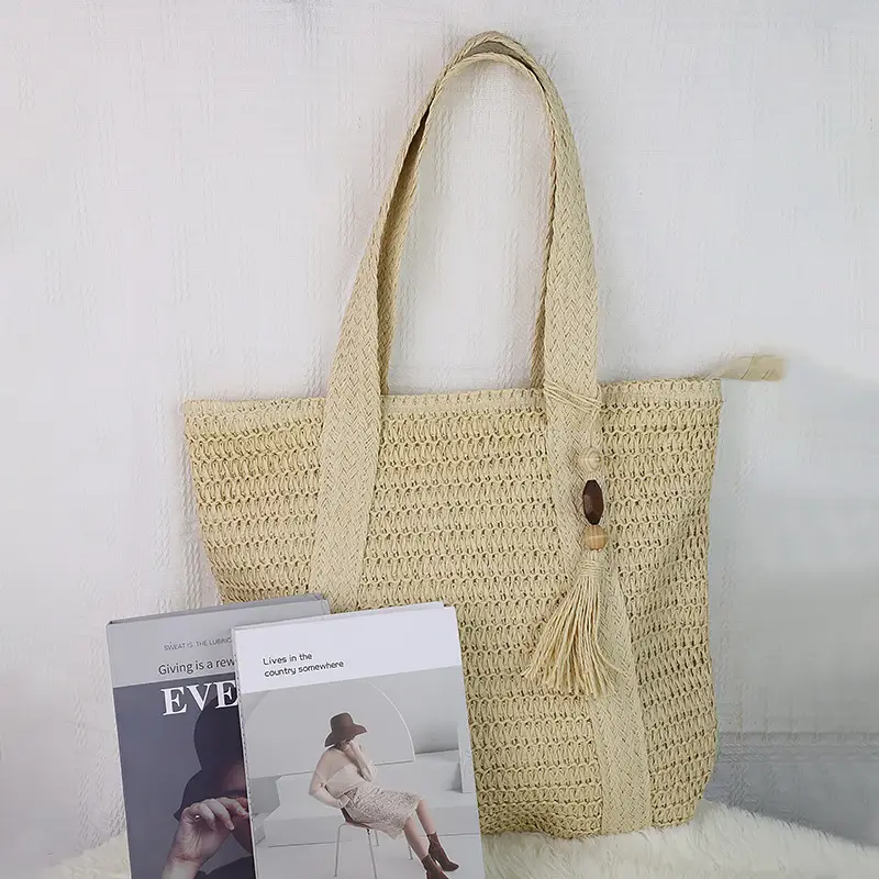 Women's Straw Beach Bag Large Capacity All-match