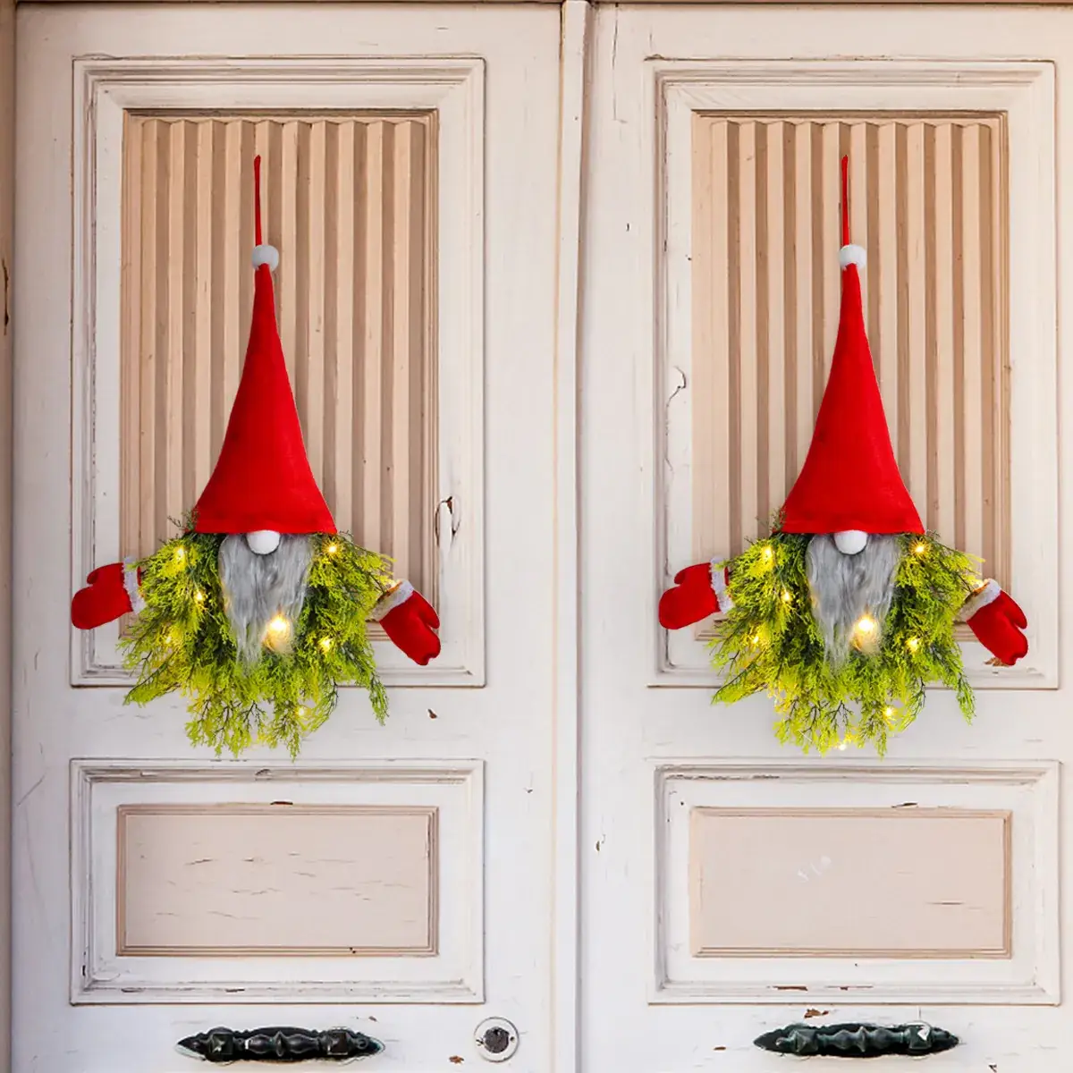 Christmas Wreath Hanging for Door Decor - Image 3