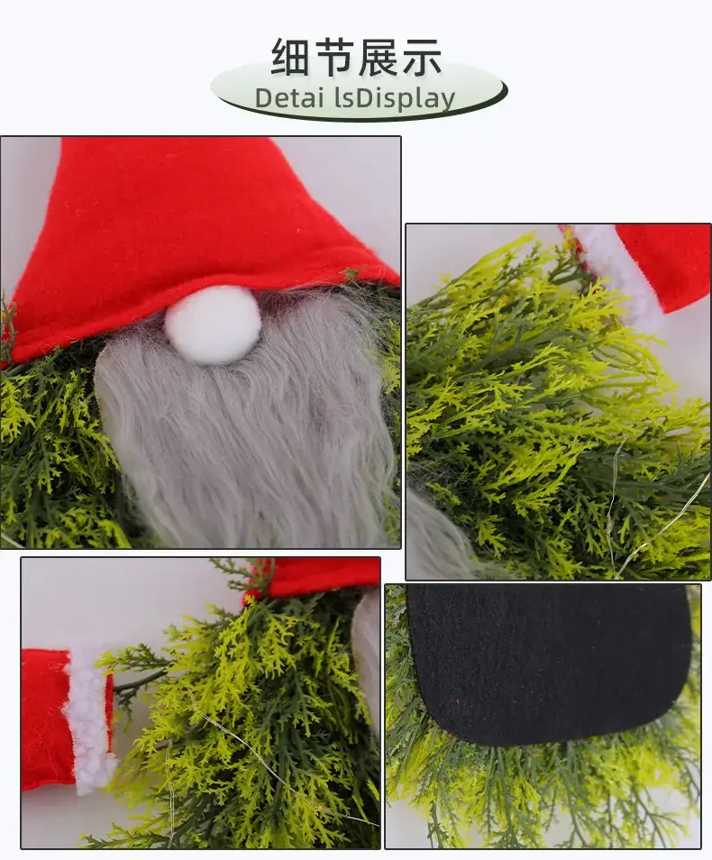 Christmas Wreath Hanging for Door Decor — feature 9