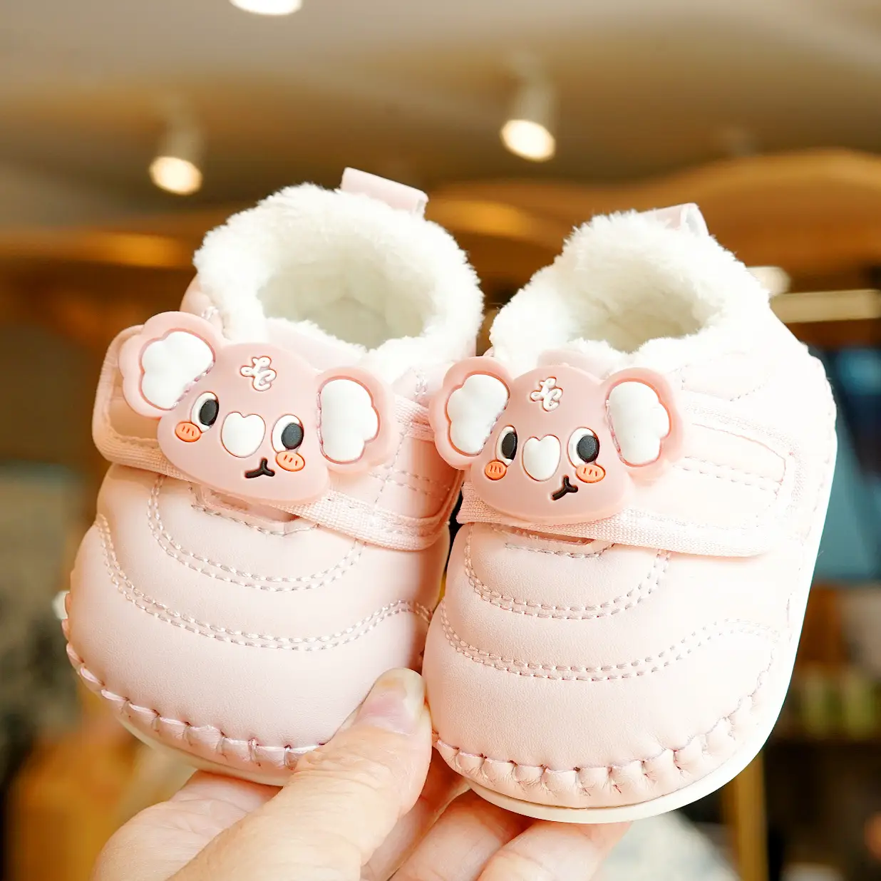 Baby Shoes Fleece Lined Winter Toddler 0-1 Year