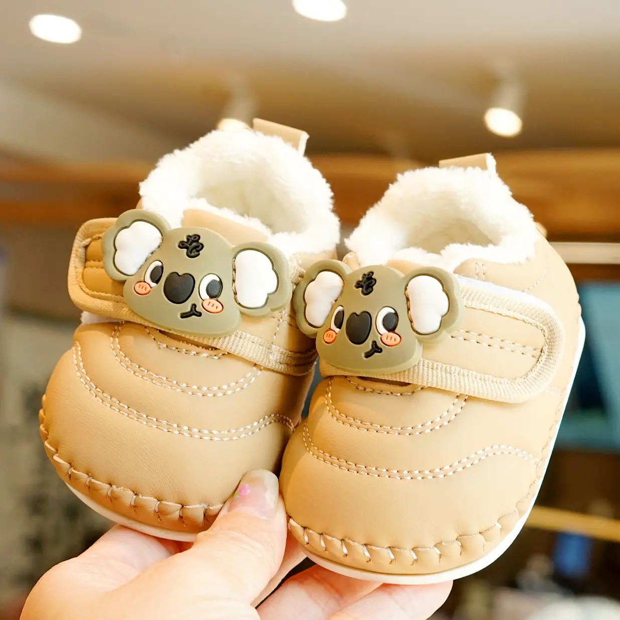Baby Shoes Fleece Lined Winter Toddler 0-1 Year