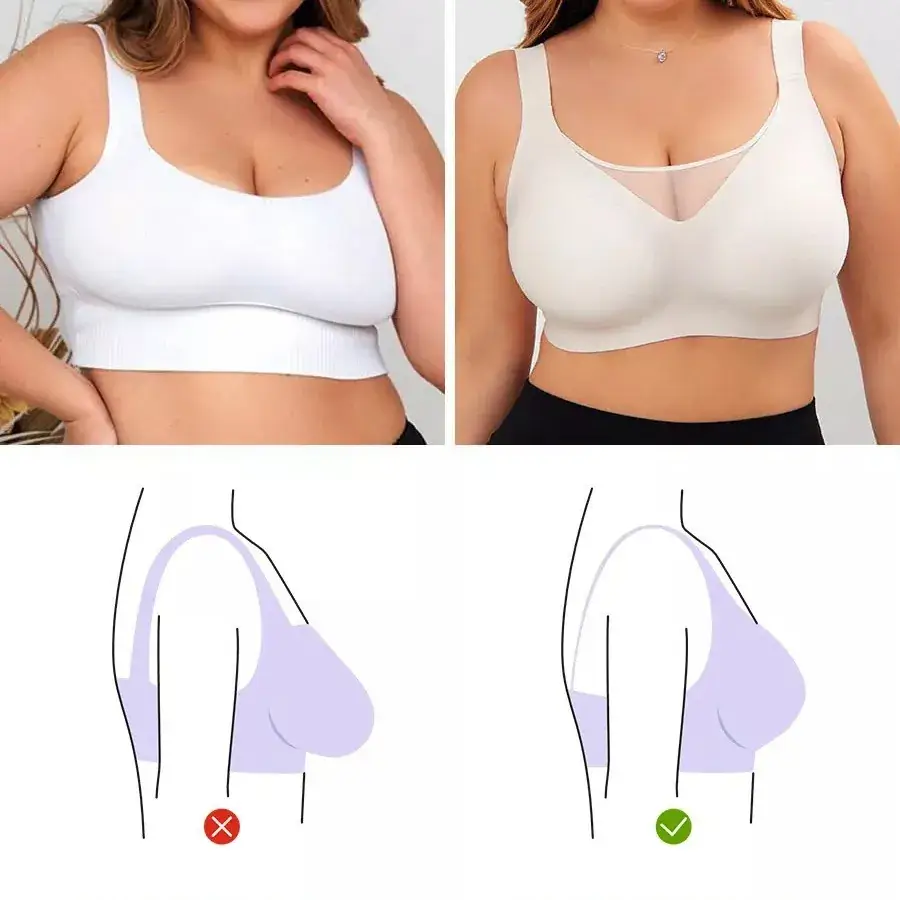 Jelly Underwear for Big Chests Anti-Sagging