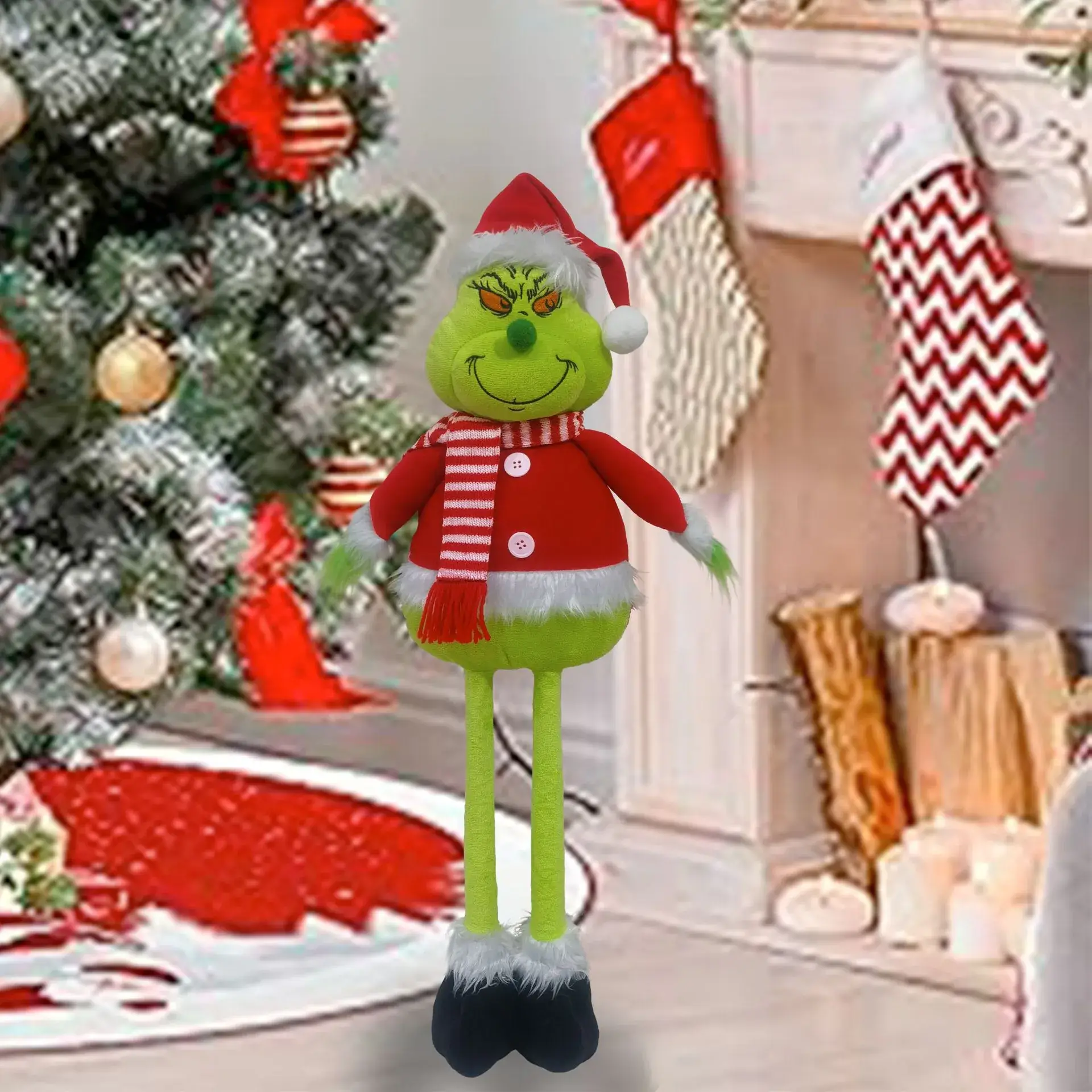 Christmas Grinch Doll Doll Elf Christmas Decorations — feature 13