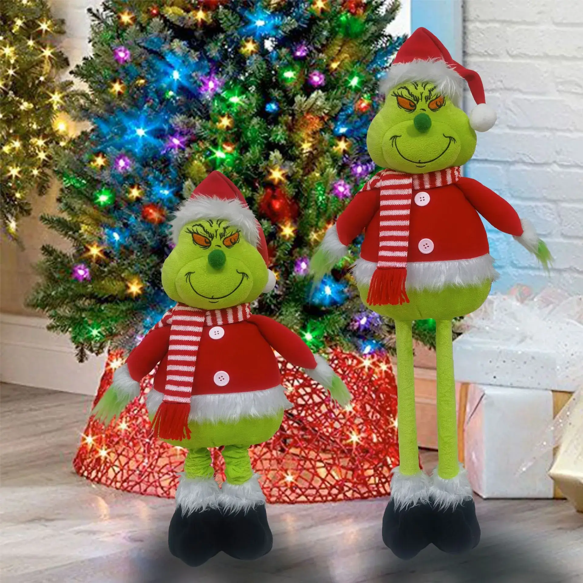 Christmas Grinch Doll Doll Elf Christmas Decorations — feature 5