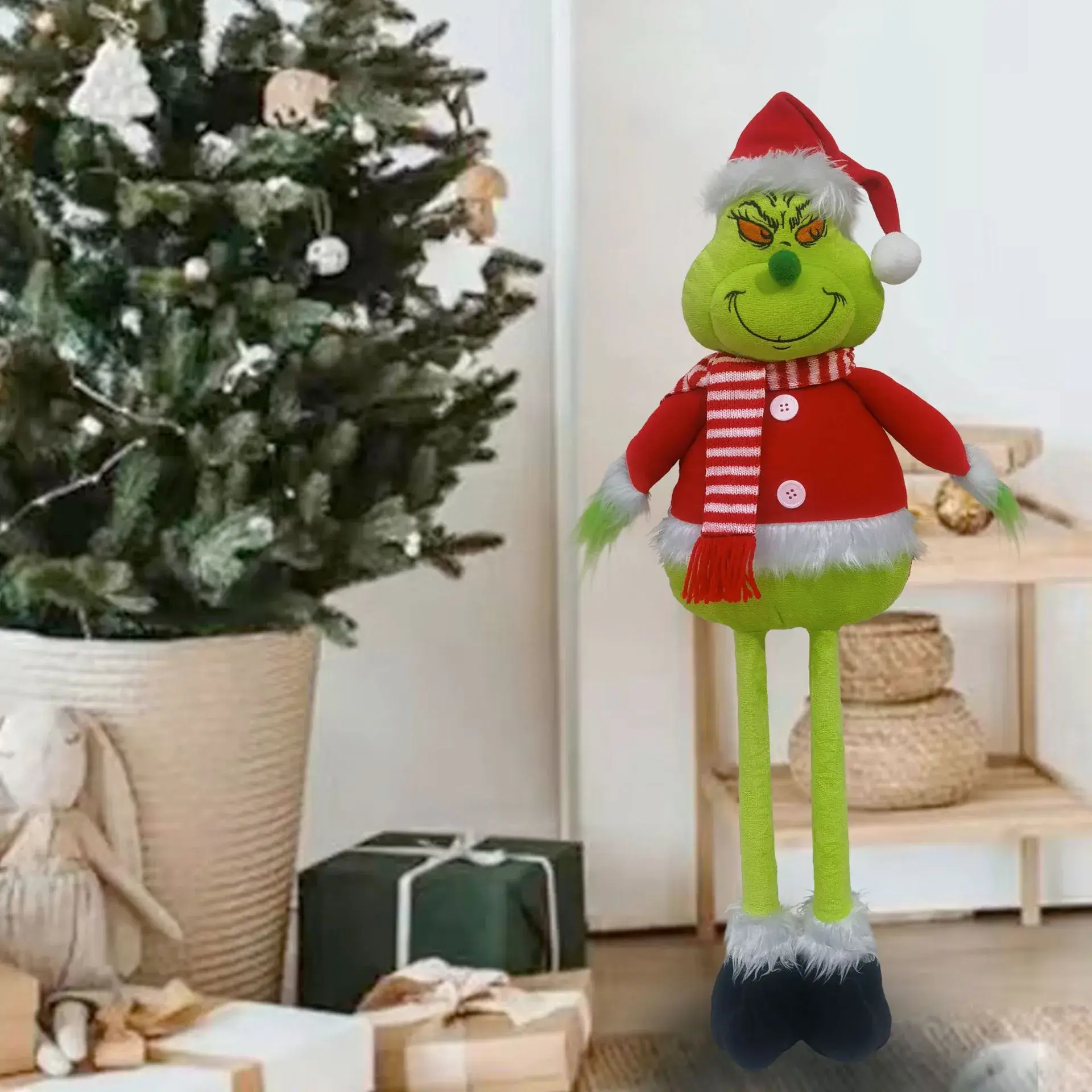 Christmas Grinch Doll Doll Elf Christmas Decorations — feature 6