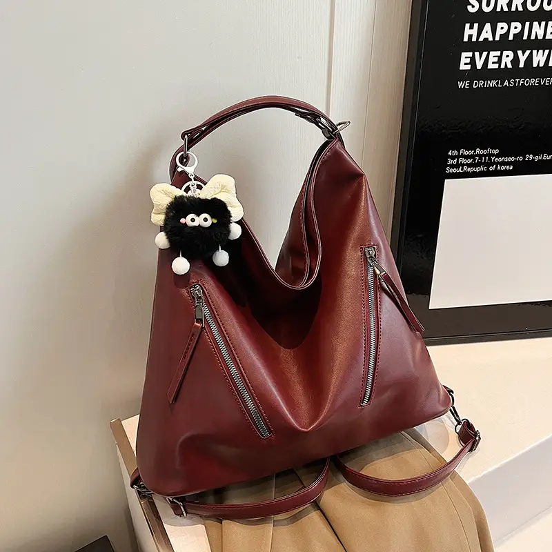Retro Crossbody Bag for Women 2024 Autumn Winter Large Capacity