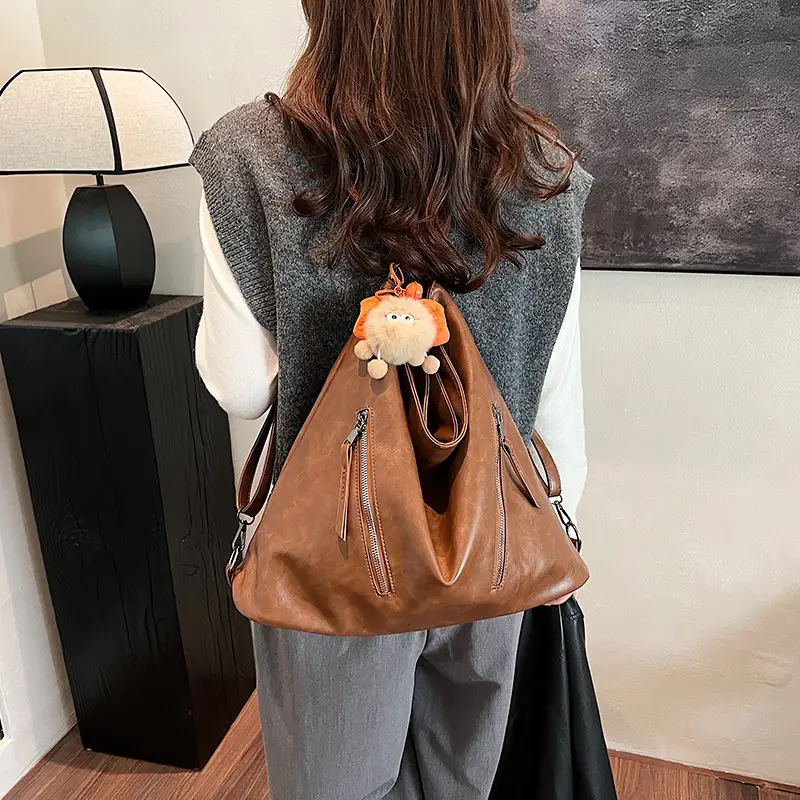 Retro Crossbody Bag for Women 2024 Autumn Winter Large Capacity
