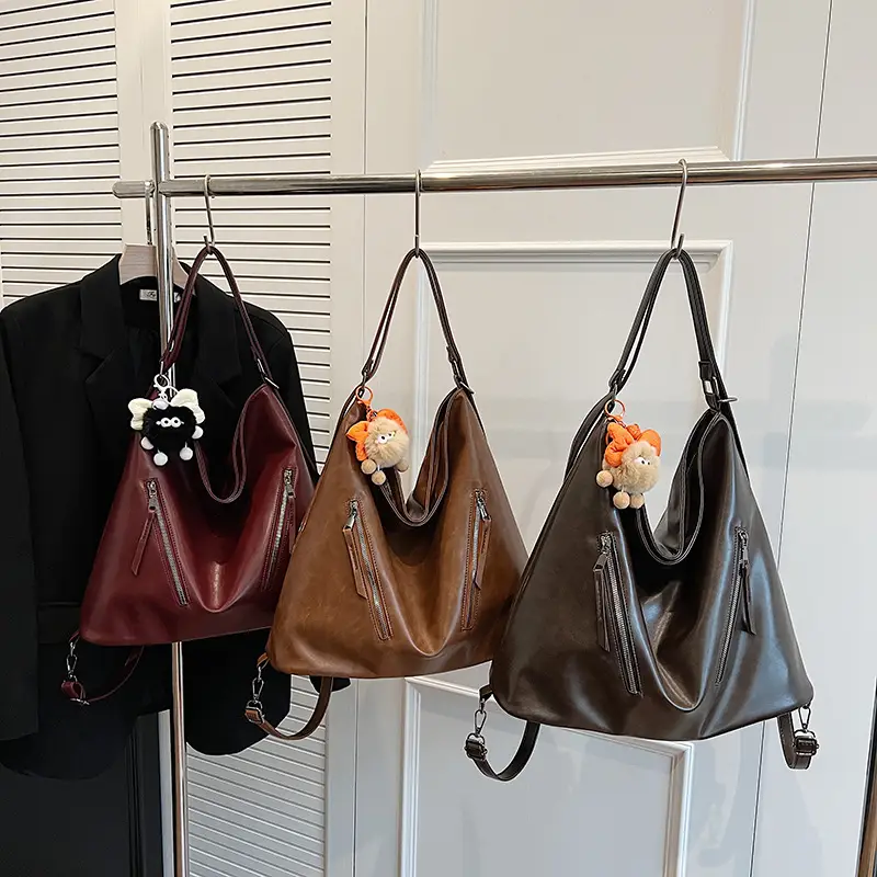 Retro Crossbody Bag for Women 2024 Autumn Winter Large Capacity
