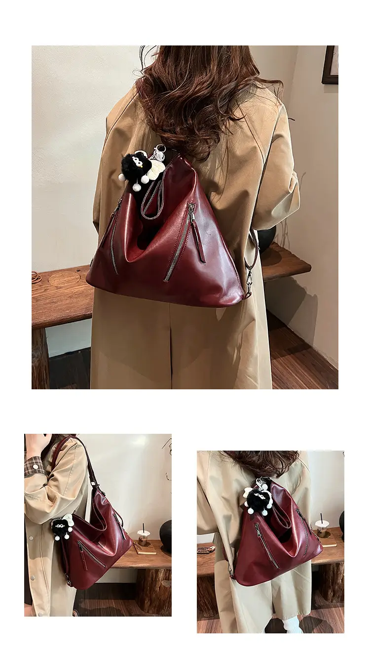 Retro Crossbody Bag for Women 2024 Autumn Winter Large Capacity — feature 14