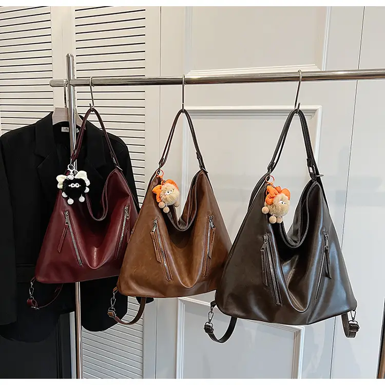 Retro Crossbody Bag for Women 2024 Autumn Winter Large Capacity — feature 15