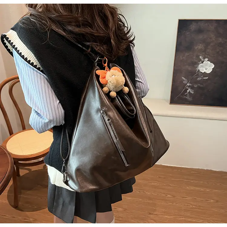 Retro Crossbody Bag for Women 2024 Autumn Winter Large Capacity — feature 20