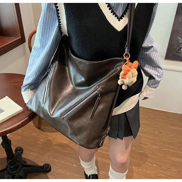 Retro Crossbody Bag for Women 2024 Autumn Winter Large Capacity — feature 22