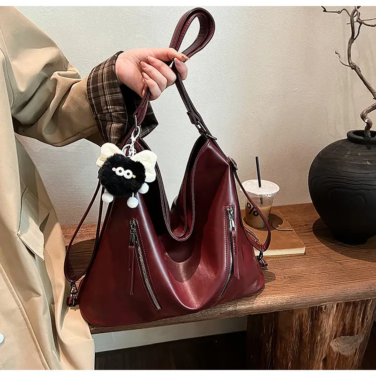 Retro Crossbody Bag for Women 2024 Autumn Winter Large Capacity — feature 23