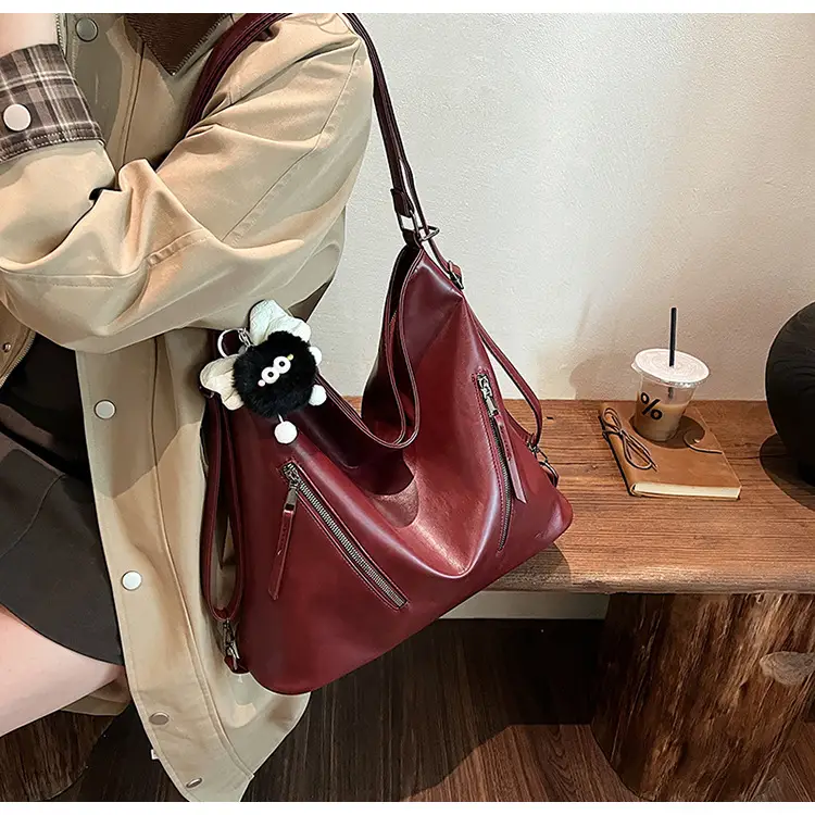 Retro Crossbody Bag for Women 2024 Autumn Winter Large Capacity — feature 24
