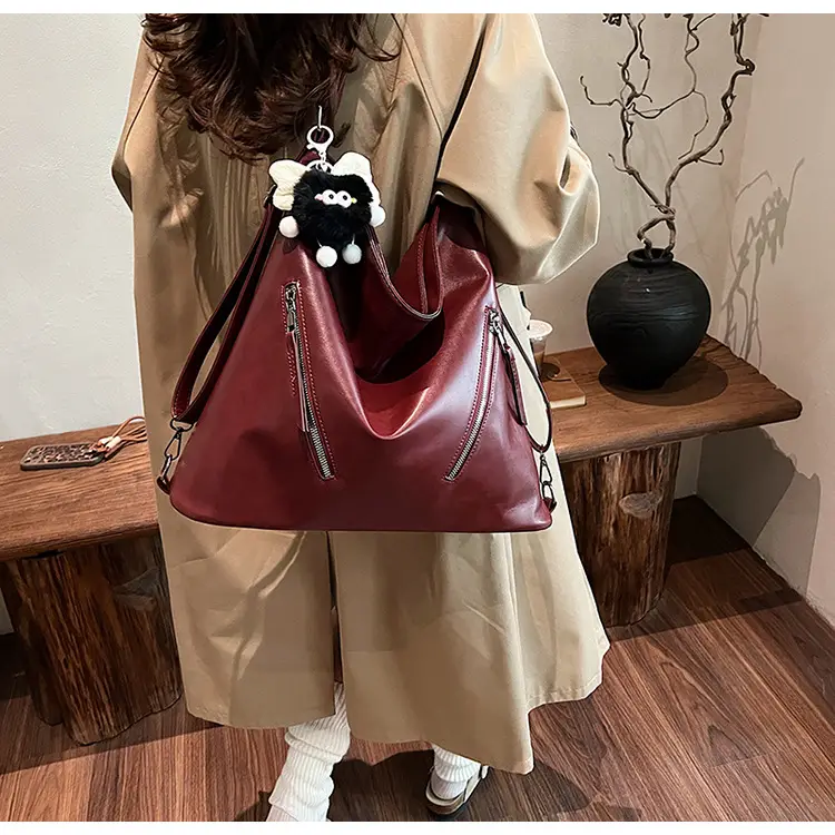 Retro Crossbody Bag for Women 2024 Autumn Winter Large Capacity — feature 25