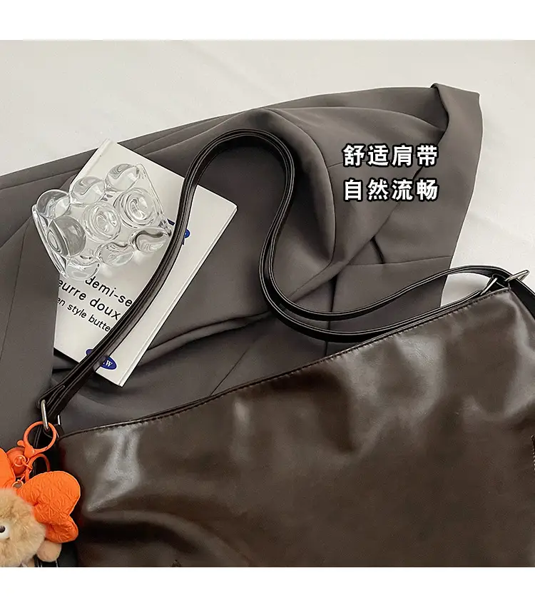 Retro Crossbody Bag for Women 2024 Autumn Winter Large Capacity — feature 4