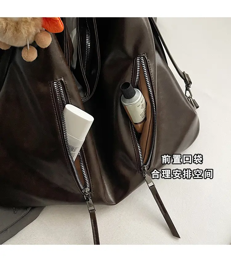 Retro Crossbody Bag for Women 2024 Autumn Winter Large Capacity — feature 6