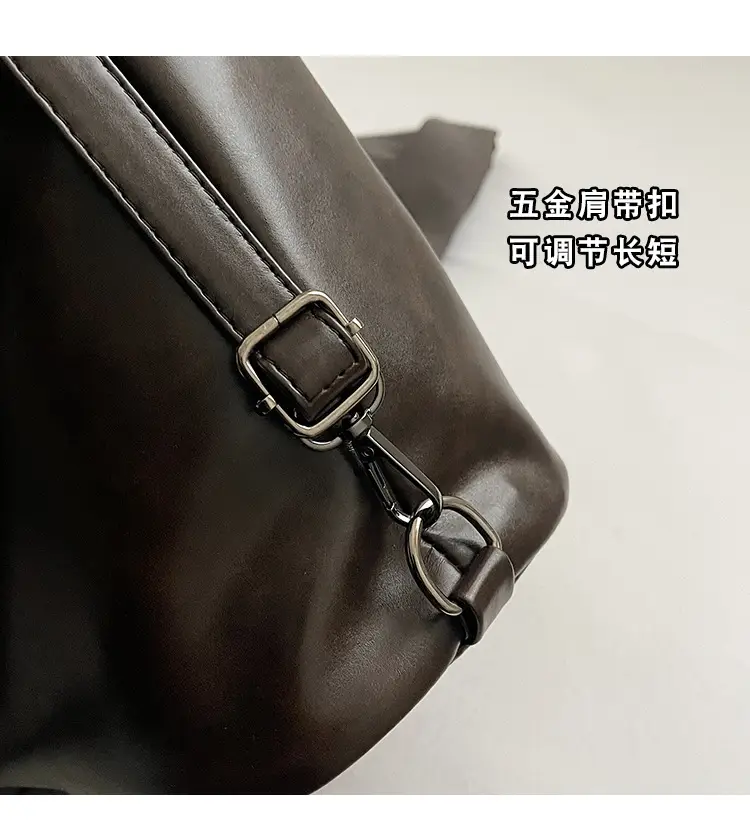 Retro Crossbody Bag for Women 2024 Autumn Winter Large Capacity — feature 7