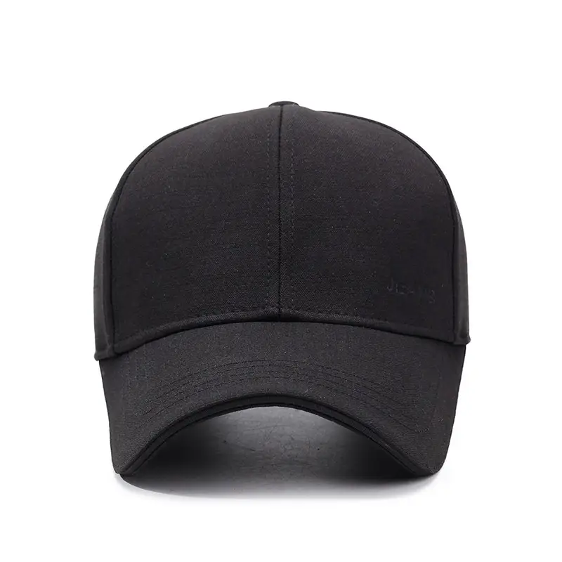 Black Baseball Cap for Men Autumn Winter Warm - Image 5