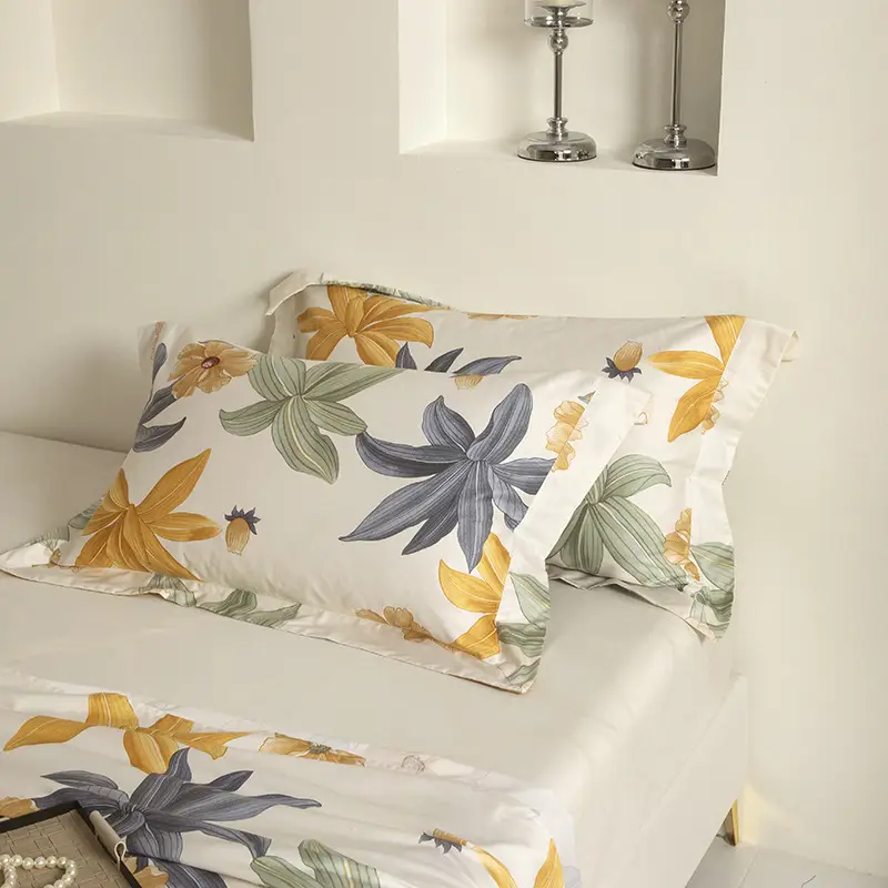 Satin Pure Cotton Bed Sheetss Class a Maternal and Infant Grade 120 Count Xinjiang Long-Staple Cotton Pure Cotton Quilt Bed Sheetss