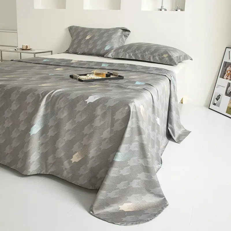 Satin Pure Cotton Bed Sheetss Class a Maternal and Infant Grade 120 Count Xinjiang Long-Staple Cotton Pure Cotton Quilt Bed Sheetss