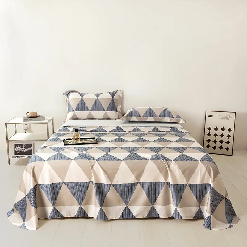Satin Pure Cotton Bed Sheetss Class a Maternal and Infant Grade 120 Count Xinjiang Long-Staple Cotton Pure Cotton Quilt Bed Sheetss