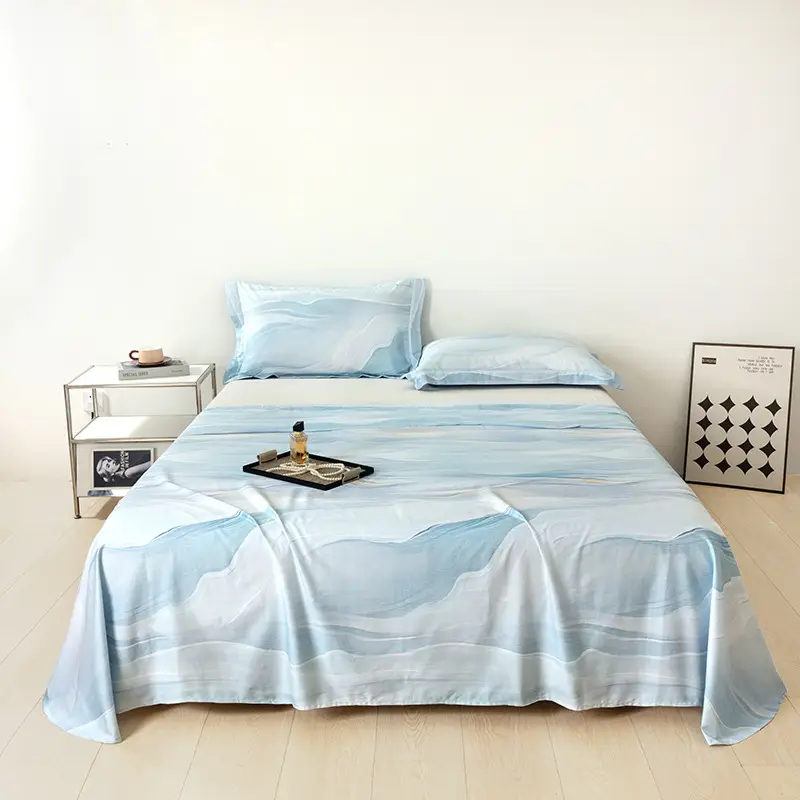 Satin Pure Cotton Bed Sheetss Class a Maternal and Infant Grade 120 Count Xinjiang Long-Staple Cotton Pure Cotton Quilt Bed Sheetss