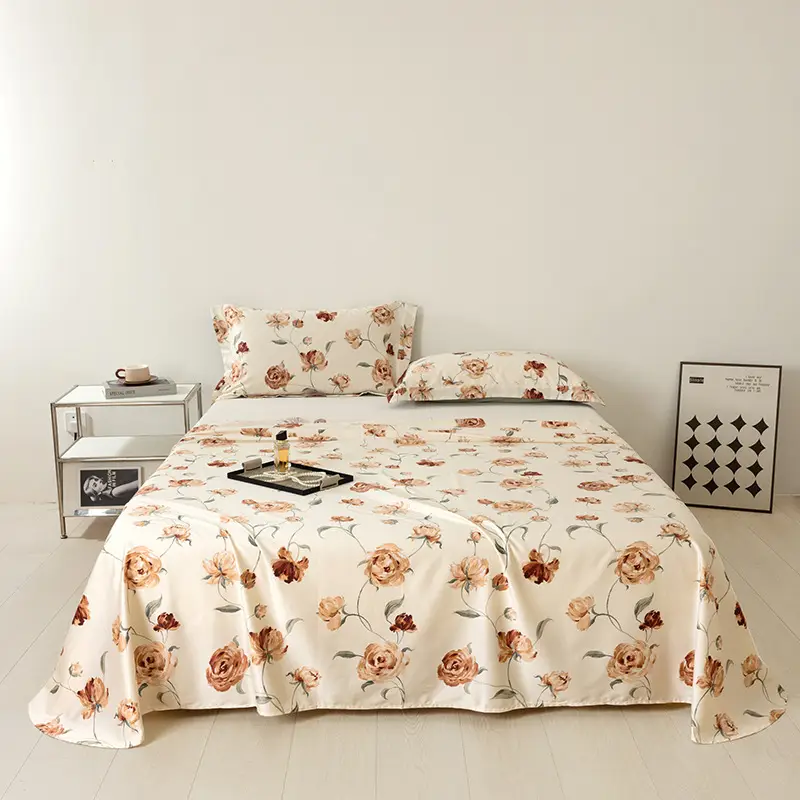 Satin Pure Cotton Bed Sheetss Class a Maternal and Infant Grade 120 Count Xinjiang Long-Staple Cotton Pure Cotton Quilt Bed Sheetss