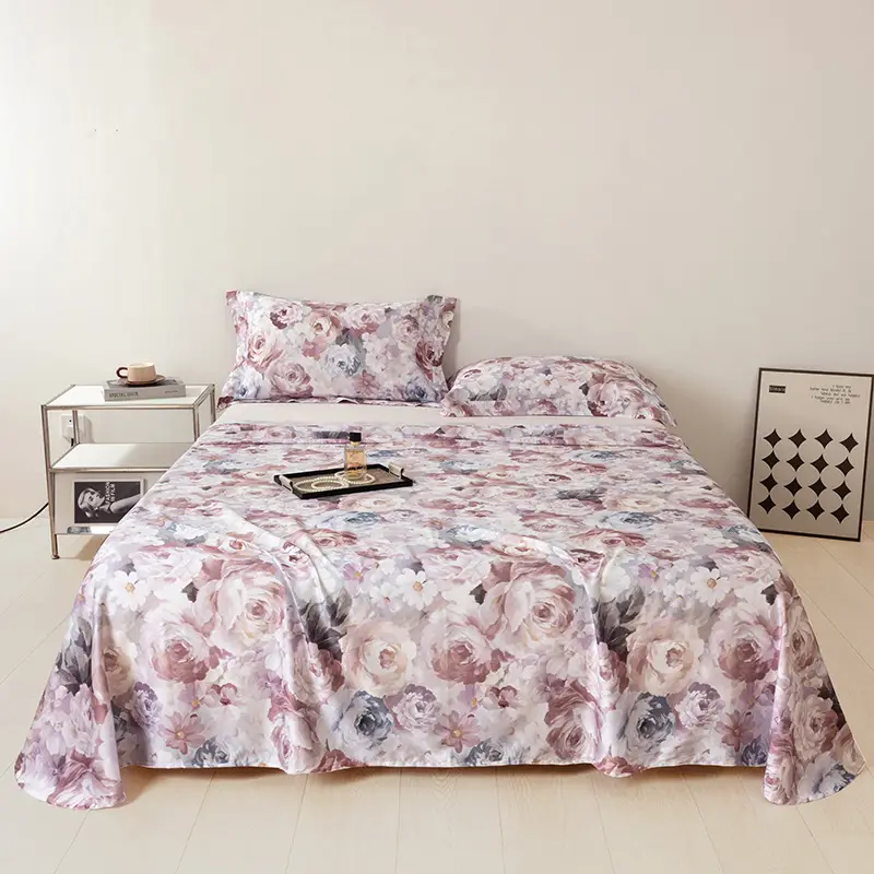 Satin Pure Cotton Bed Sheetss Class a Maternal and Infant Grade 120 Count Xinjiang Long-Staple Cotton Pure Cotton Quilt Bed Sheetss