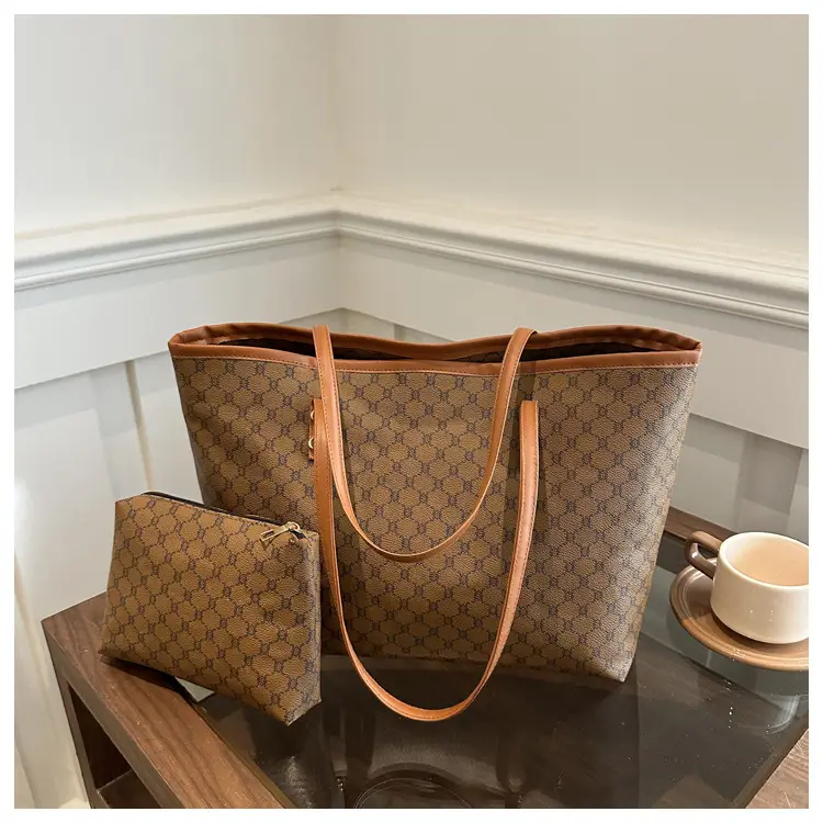 Vintage Brown Patterned Shoulder Bag for Women 2024 — feature 10