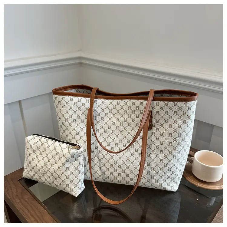 Vintage Brown Patterned Shoulder Bag for Women 2024 — feature 12