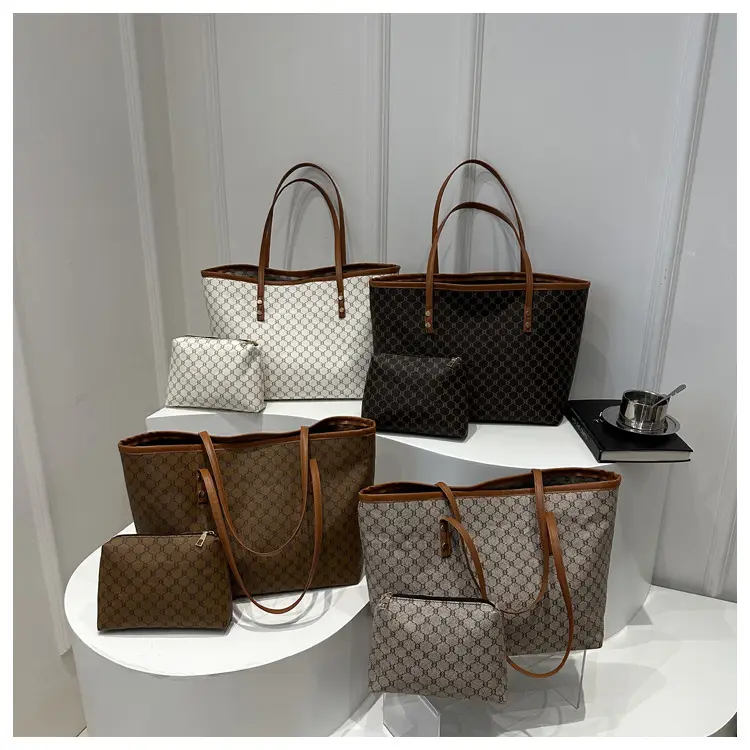Vintage Brown Patterned Shoulder Bag for Women 2024 — feature 13