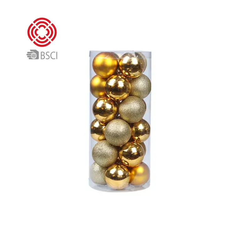 Blue Metallic Christmas Balls 3/4/6/824 Plated