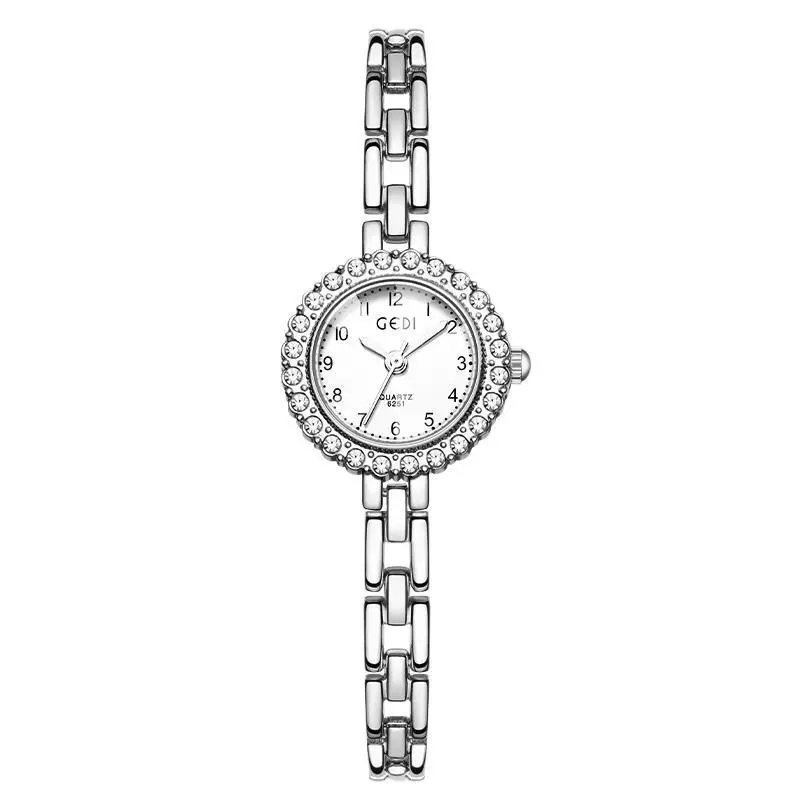 JW Diamond Alloy Bracelet Watch for Women - Image 7