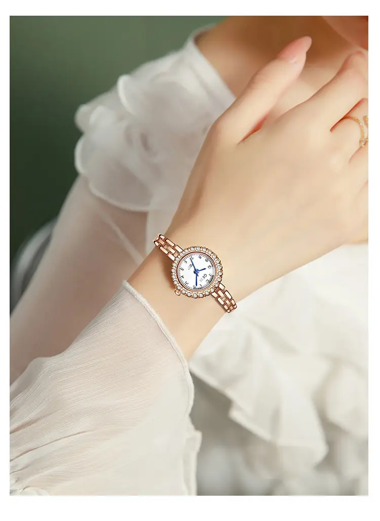 JW Diamond Alloy Bracelet Watch for Women — feature 3