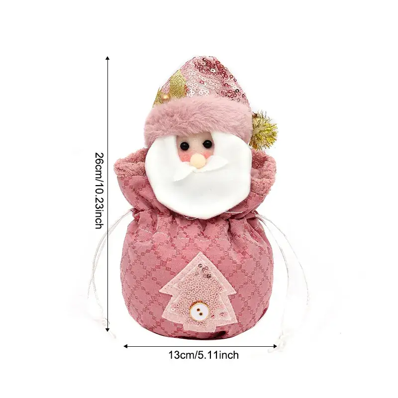 Christmas Apple Gift Bag with Moose Design - Image 56