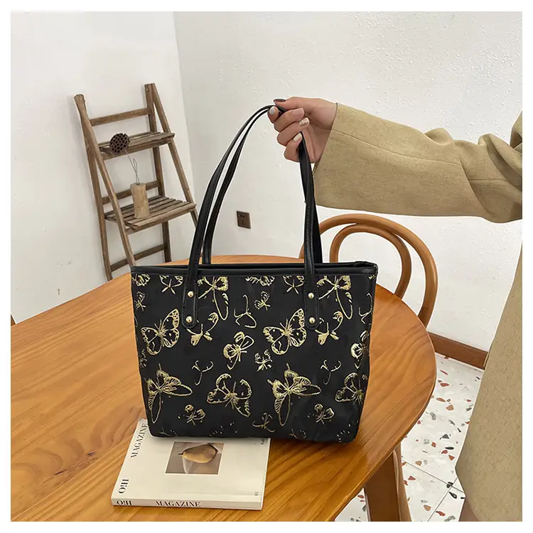 Women's Leopard Print Tote Bag Pink Handle 2024 — feature 20