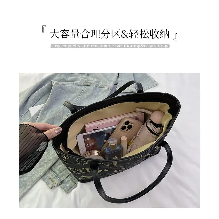 Women's Leopard Print Tote Bag Pink Handle 2024 — feature 5