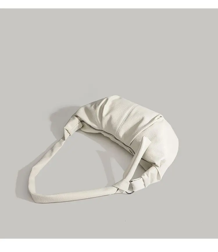 White Pleated Shoulder Bag 2026 New — feature 16