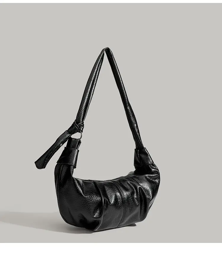 White Pleated Shoulder Bag 2026 New — feature 19