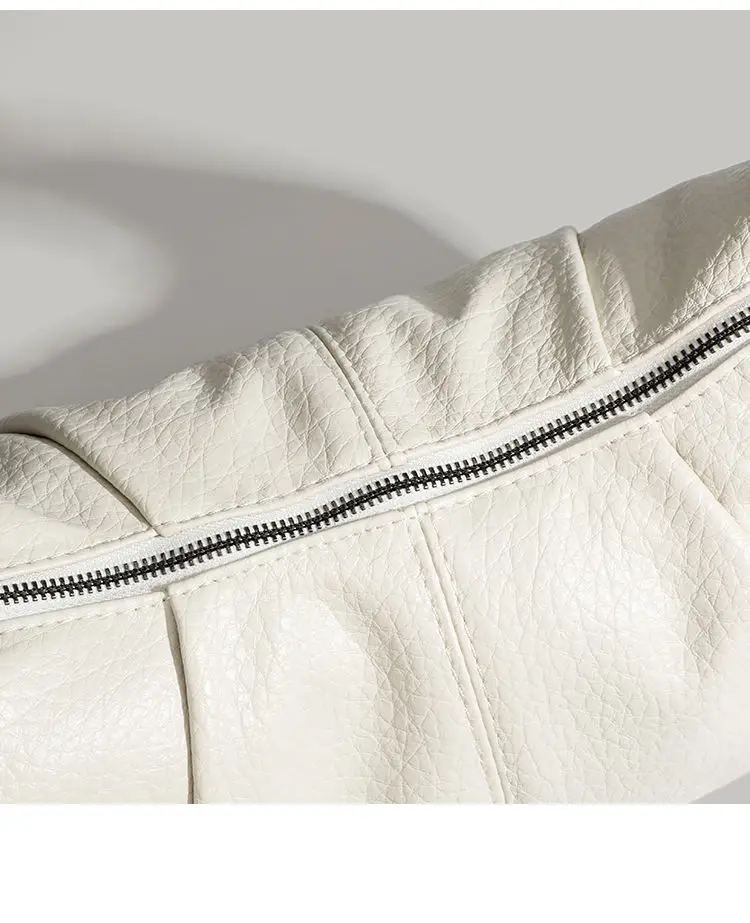 White Pleated Shoulder Bag 2026 New — feature 22